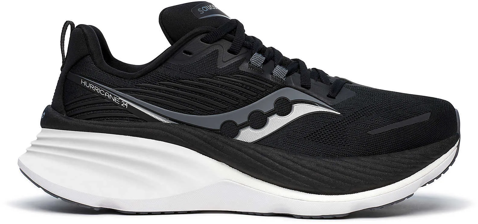 Saucony Hurricane 24 Womens Running Shoes - Black