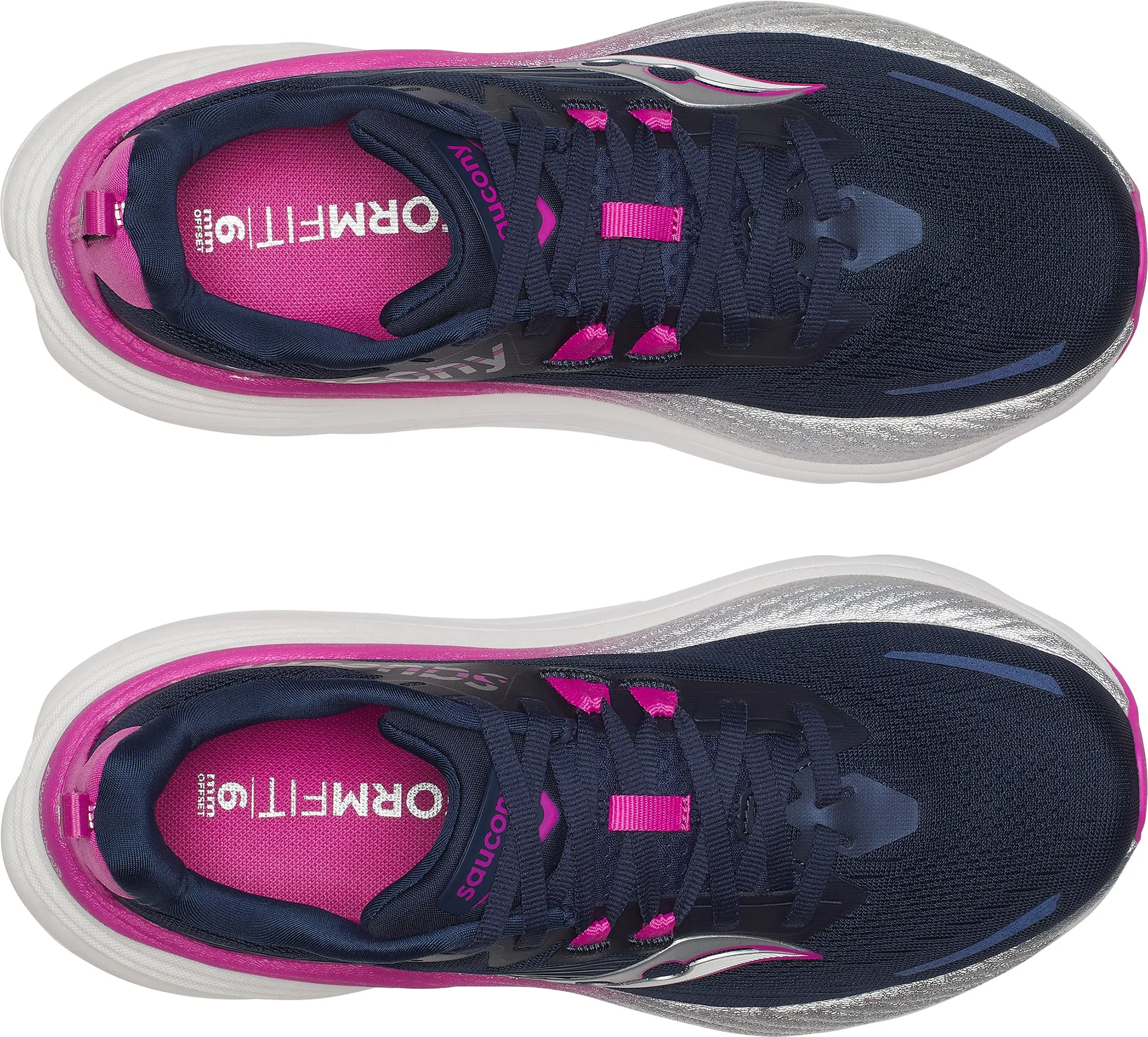 Saucony Hurricane 24 Womens Running Shoes - Blue