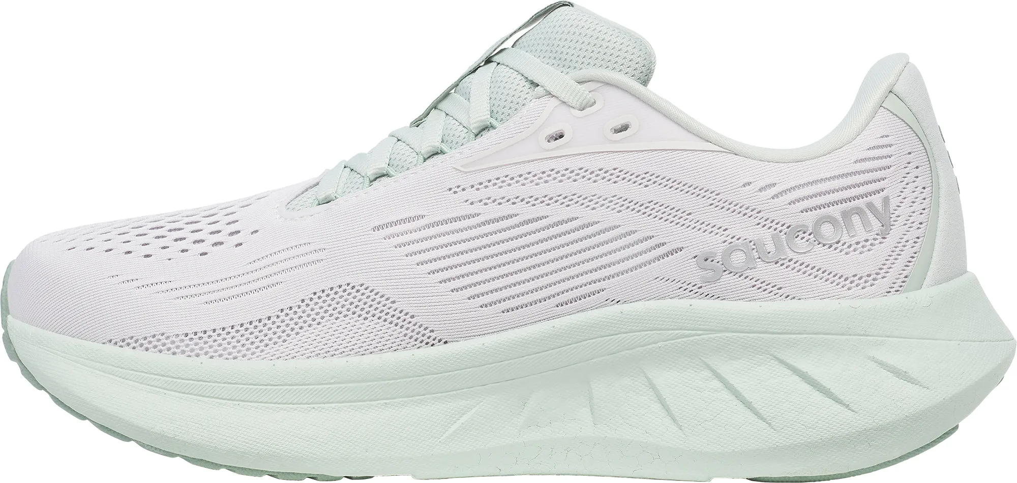 Saucony Ride 18 Womens Running Shoes - Grey