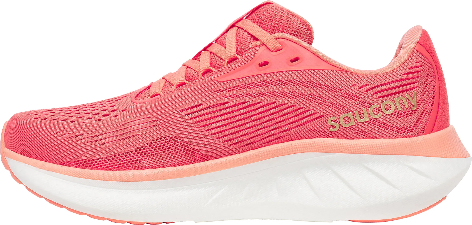 Saucony Ride 18 Womens Running Shoes - Pink