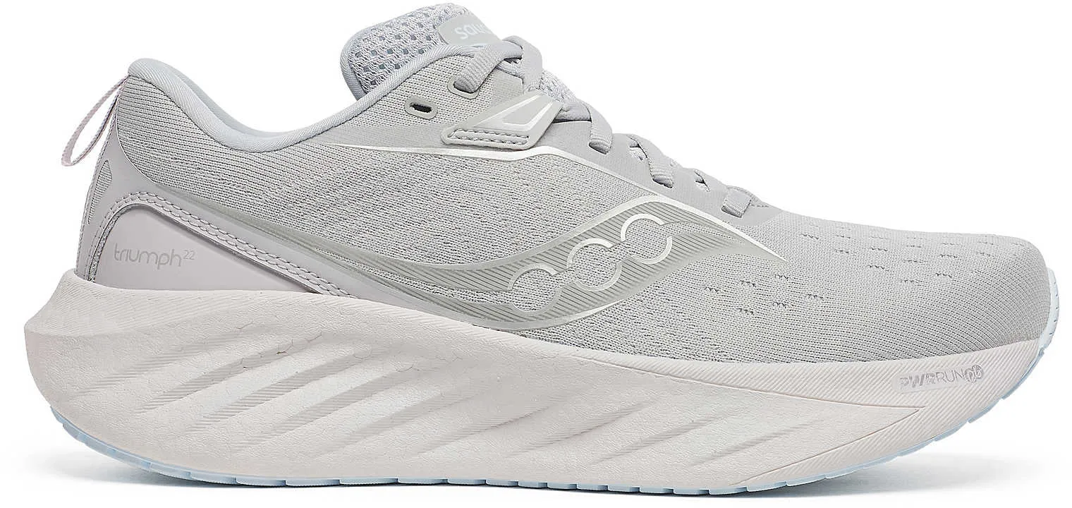 Saucony Triumph 22 Womens Running Shoes - Grey