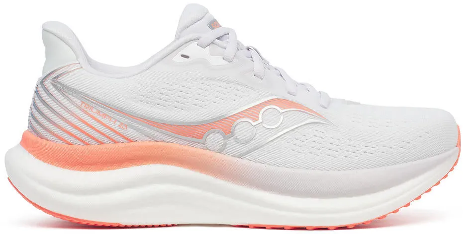 Saucony Triumph 23 Womens Running Shoes - White