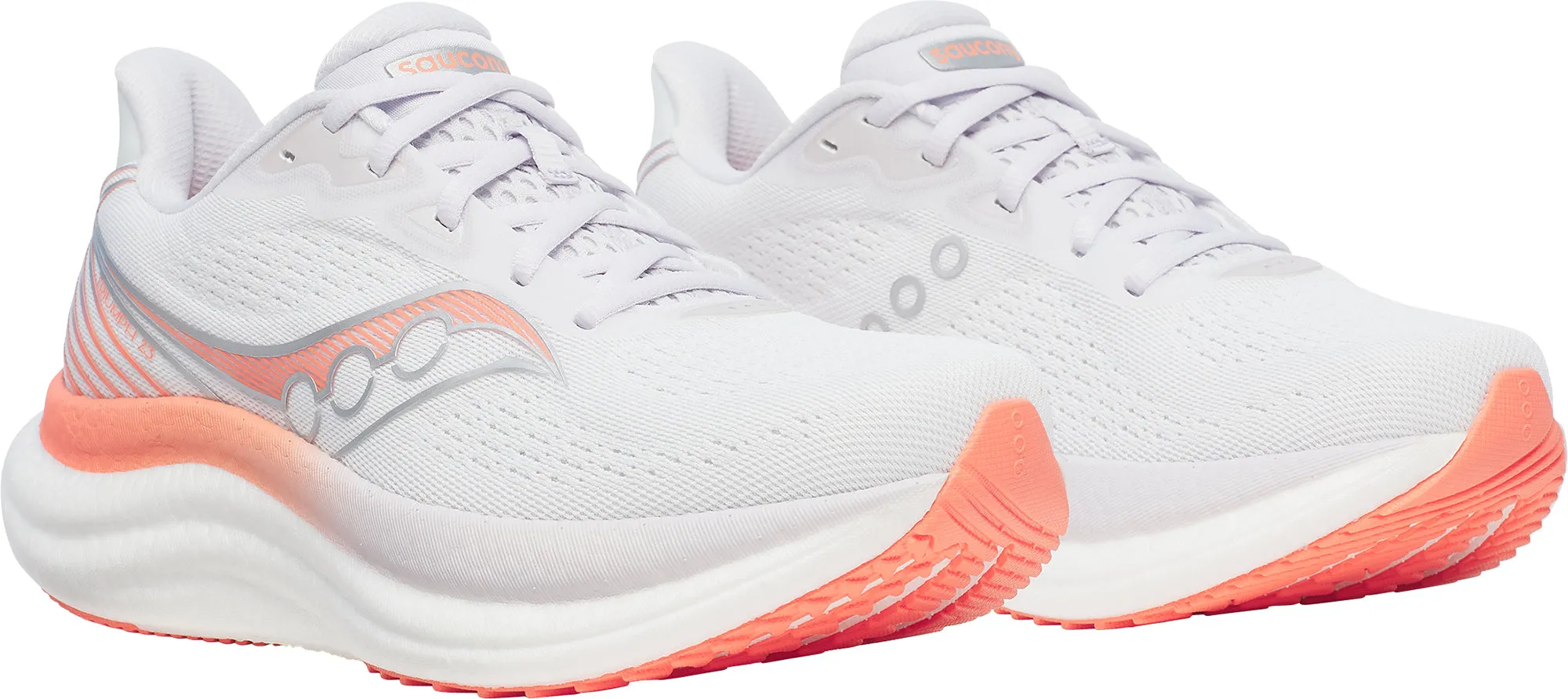 Saucony Triumph 23 Womens Running Shoes - White