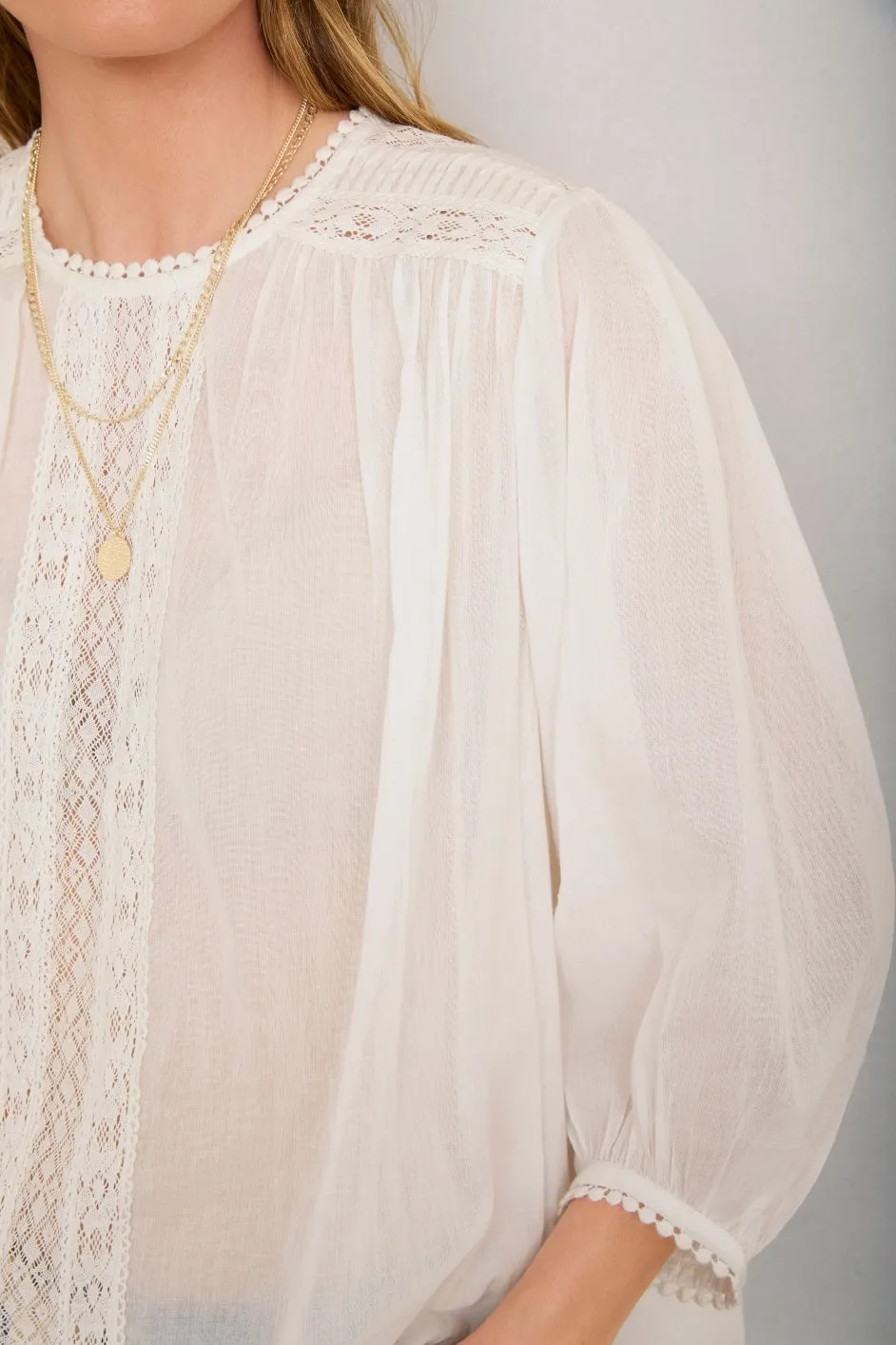 Sofie Blouse - Ivory