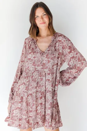 Spring Blooms Tiered Floral Dress