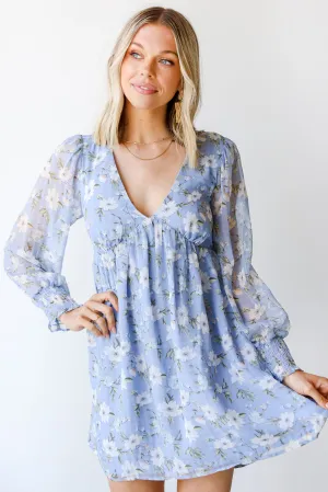 Spring Romance Floral Mini Dress