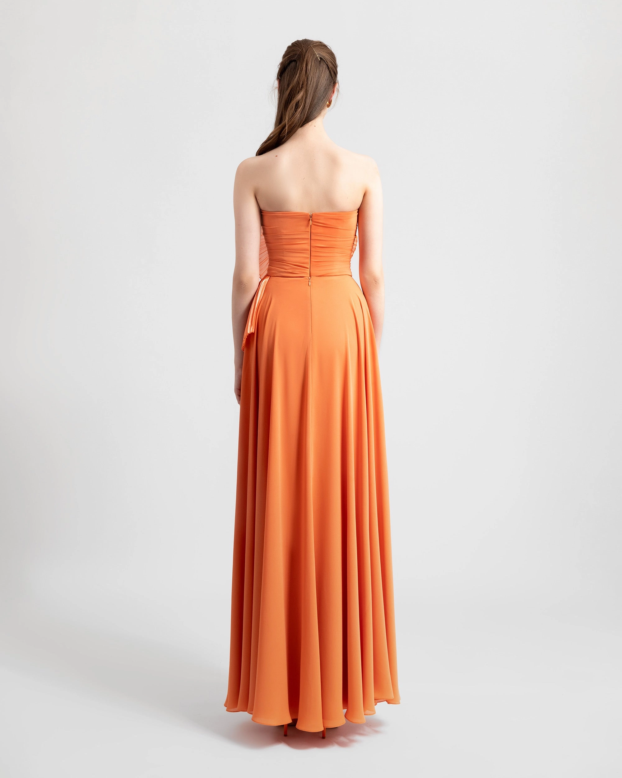 Strapless Flower Dress