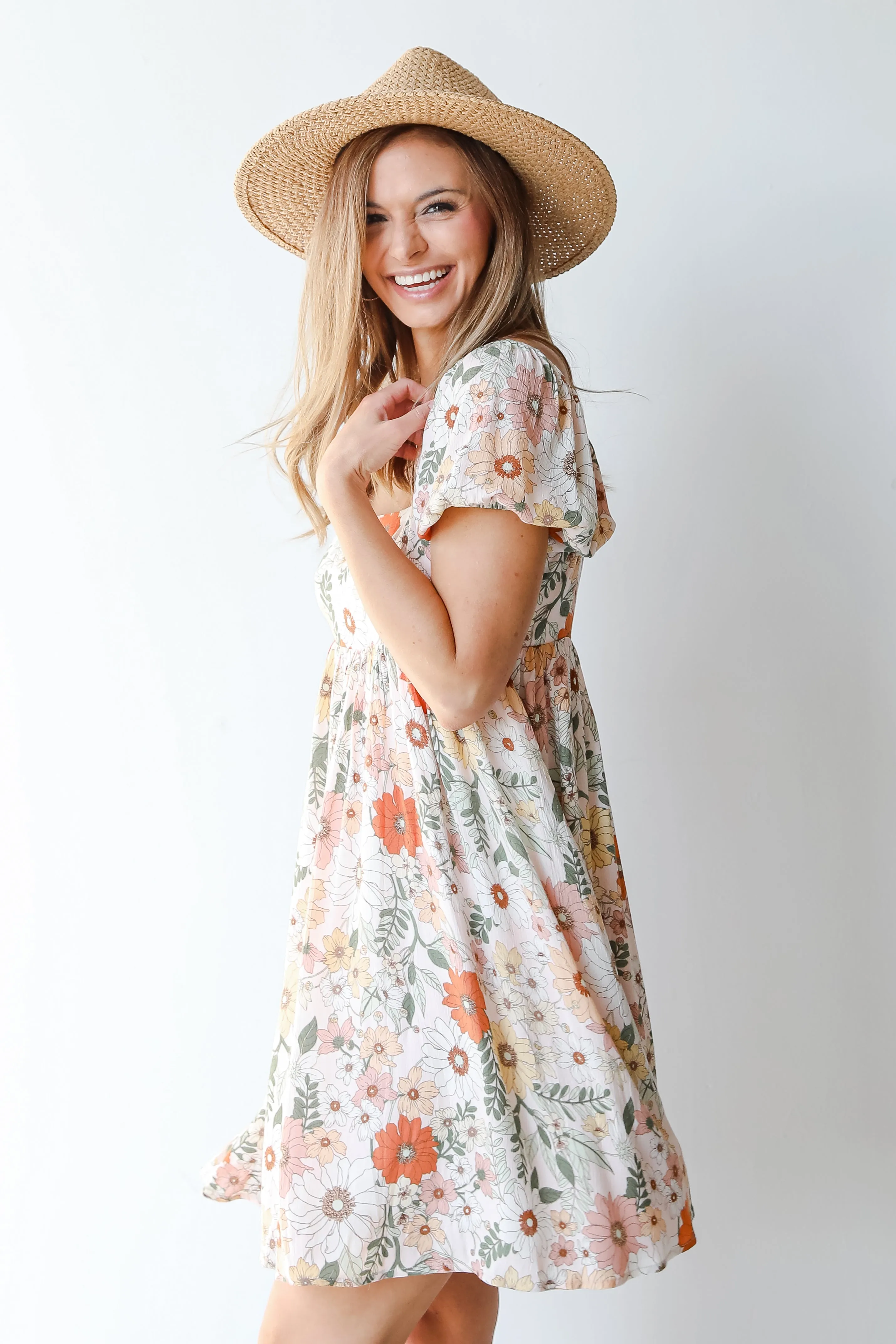 Sweetest Vision Floral Mini Dress