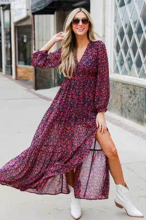 Thriving Beauty Floral Maxi Dress