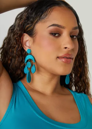 Wrapped Dangle Earrings